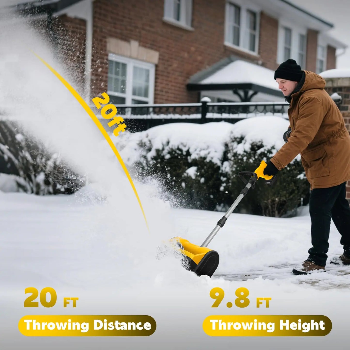 BlizzardX Brushless Electric Snow Blower