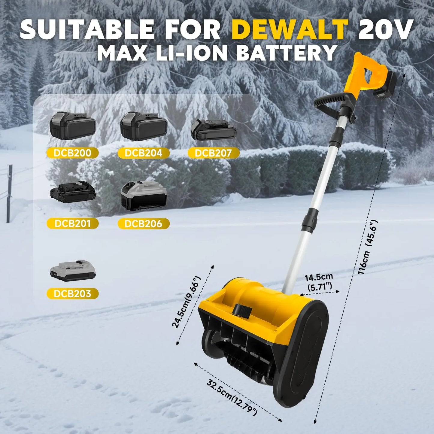 BlizzardX Brushless Electric Snow Blower